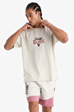 DeFactoFit NBA Chicago Bulls Oversize Geniş Kalıp Bisiklet Yaka Sırt Baskılı Kısa Kollu Tişört E2185AX25SMBG810