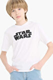 DeFacto Erkek Çocuk Star Wars Bisiklet Yaka Kısa Kollu Tişört E4825A825SMWT34