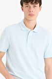 DeFacto Regular Fit Dokulu Basic Düz Kısa Kollu Polo Tişört B4939AX25SMBE773
