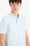 DeFacto Regular Fit Dokulu Basic Düz Kısa Kollu Polo Tişört B4939AX25SMBE773