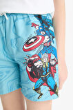Erkek Çocuk Marvel Comics Deniz Şortu