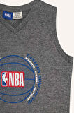 DeFacto Erkek Çocuk NBA Wordmark V Yaka Atlet E4847A825HSGR210