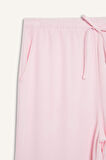 Wide Leg Üç Cepli Normal Bel Standart Boy Geniş Paça  Keten Karışımlı Pantolon