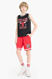 DeFacto Erkek Çocuk NBA Chicago Bulls Şort E4853A825SMRD59