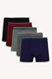 Regular Fit 5'li Boxer