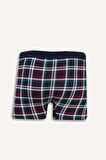 DeFacto Regular Fit Kareli 3'lü Boxer B7794AX25SPRD79