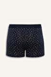 Regular Fit Çiçekli 3'lü Boxer