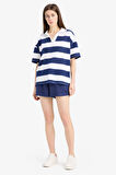 Regular Fit Normal Bel Düz Paça Bermuda
