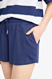 Regular Fit Normal Bel Düz Paça Bermuda