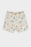 DeFacto Erkek Bebek Pijama Takımı Dinazor Baskılı Kısa Kollu Penye Üst Beli Lastikli Şort E9606A525SMER233