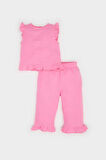 DeFacto Kız Bebek 2'li Takım Kolsuz Tişört Beli Lastikli Alt E8388A525SMPN164