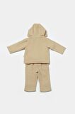 Organik Kapüşonlu Ceke t& Pantolon Set