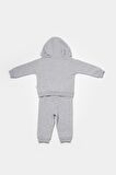 Organik Kapüşonlu sweatshirt & pantolon seti