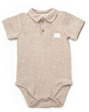 Bebek 2li Kısa Kollu Badi Müslin %100 Pamuk, Bebek ve Yenidoğan Serisi -