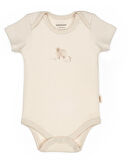 Bebek 2li Kısa Kollu Zıbın Body %100 Organik Pamuk, Bebek-Yenidoğan-CSY8176