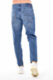 CEDY DENIM Erkek Yüksel Bel Dar Paça Salaş Kot Pantolon MOM Jean - C333