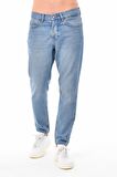 CEDY DENIM Erkek Yüksel Bel Dar Paça Salaş Kot Pantolon MOM Jean - C333