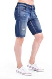 CEDY DENIM Erkek Kot Şort Slim Fit Jean Şort - C342
