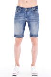 CEDY DENIM Erkek Kot Şort Slim Fit Jean Şort - C342