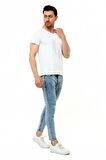 CEDY DENİM ERKEK DAR PAÇA SKINNY FIT İTALYAN KESİM FULL LİKRALI JEAN PANTOLON C344