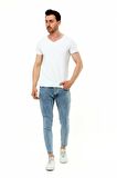 CEDY DENİM ERKEK DAR PAÇA SKINNY FIT İTALYAN KESİM FULL LİKRALI JEAN PANTOLON C344