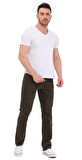 Regular Fit Jean Martin Yüksek Bel Standart Kesim Esnek Kot Pantolon C336