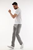 Regular Fit Jean Martin Yüksek Bel Standart Kesim Esnek Kot Pantolon C336