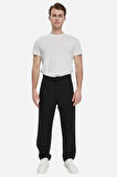 Erkek Yüksek Bel Pileli Baggy Chino Pantolon C358