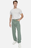 Erkek Yüksek Bel Pileli Baggy Chino Pantolon C358