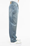 CEDY DENIM Erkek Yüksek Bel Baggy Skater Jean 