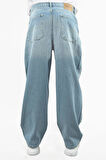 CEDY DENIM Erkek Yüksek Bel Baggy Skater Jean 