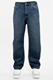 CEDY DENIM Erkek Yüksek Bel Baggy Skater Jean 