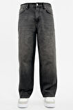 CEDY DENIM Erkek Yüksek Bel Baggy Skater Jean 