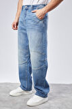 CEDY DENIM Erkek Yüksek Bel Skater Baggy JeanPantolon C362 