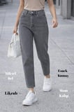 Kadın Yüksek Bel Soho Boyfriend Jean C599