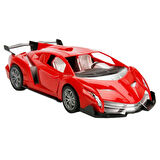Sebat Oyuncak 1:18 Ölçek USB Şarjlı Işıklı Fonksiyonel Lambo Araç SB 2056 KIRMIZI