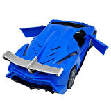 Sebat Oyuncak 1:18 Ölçek USB Şarjlı Işıklı Fonksiyonel Lambo Araç SB 2056 MAVİ