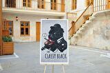 The Classy Black Özel Tasarım MetaFrame Tablo