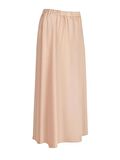 Beli Lastikli Midi Boy Saten Etek - Bej