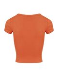 Kaşkorse Basic T-Shirt - Oranj