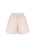 Koton Şort - Bej Çizgili