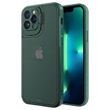 Buff iPhone 13 Pro Max Hybrid Corner Kılıf Green