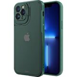 Buff iPhone 13 Pro Hybrid Corner Kılıf Green