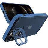 Buff iPhone 12 Pro Max Hybrid Corner Kılıf Blue