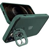 Buff iPhone 12 Pro Max Hybrid Corner Kılıf Green