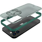 Buff iPhone 12 Pro Max Hybrid Corner Kılıf Green