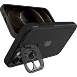 Buff iPhone 12 Pro Max Hybrid Corner Kılıf Black