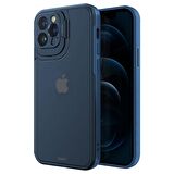 Buff iPhone 12 Pro Hybrid Corner Kılıf Blue