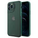 Buff iPhone 12 Pro Hybrid Corner Kılıf Green