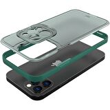 Buff iPhone 12 Pro Hybrid Corner Kılıf Green